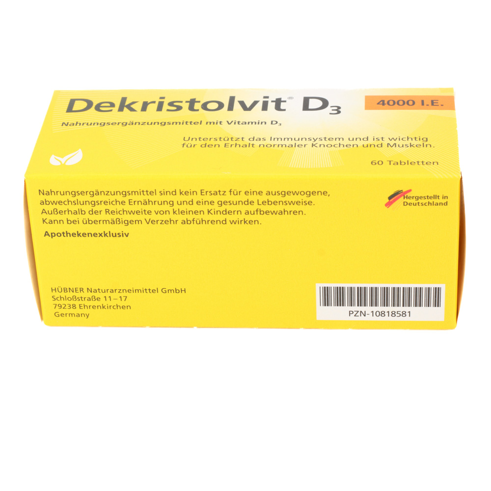 DEKRISTOLVIT D3 4000 I.E. Tabletten