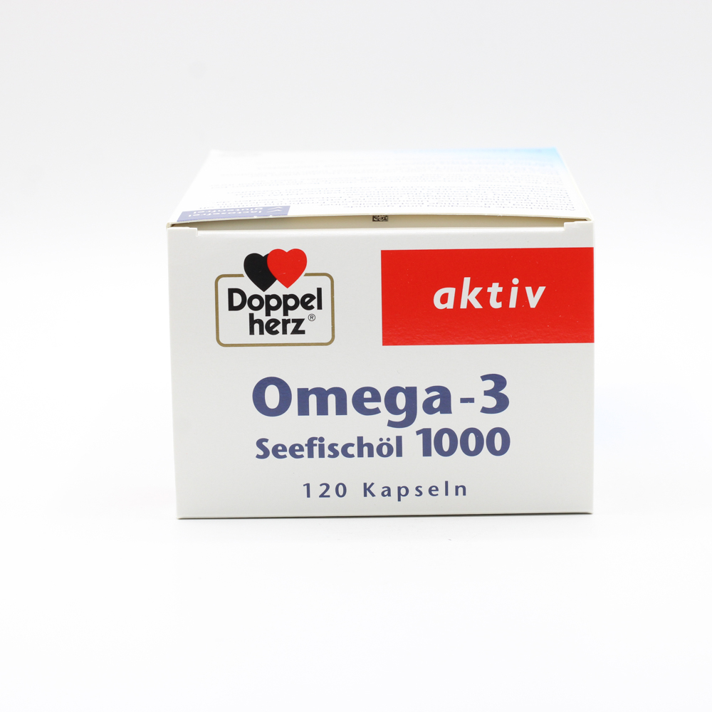 DOPPELHERZ Omega-3 Seefischöl 1000 Kapseln