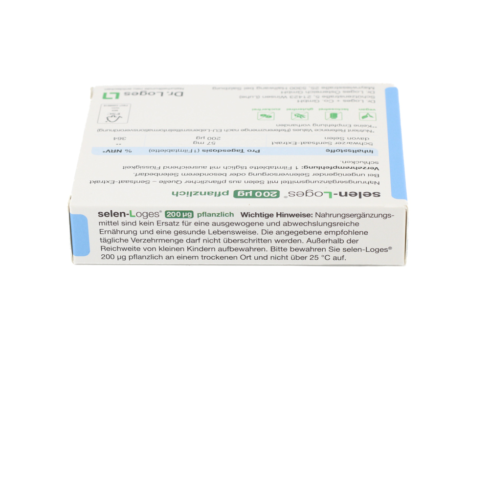 SELEN-LOGES 200 μg pflanzlich Filmtabletten