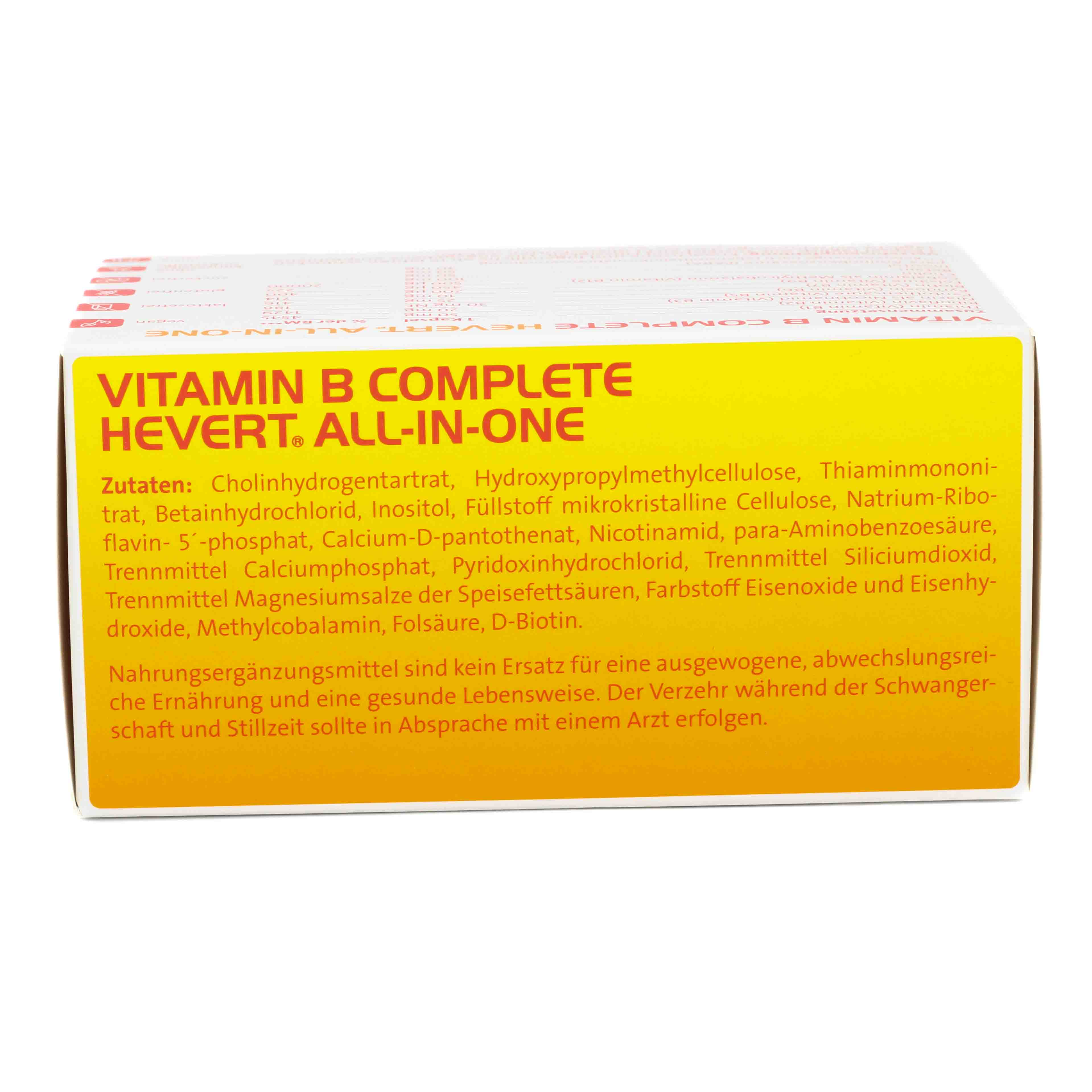 VITAMIN B COMPLETE Hevert all-in-one Kapseln