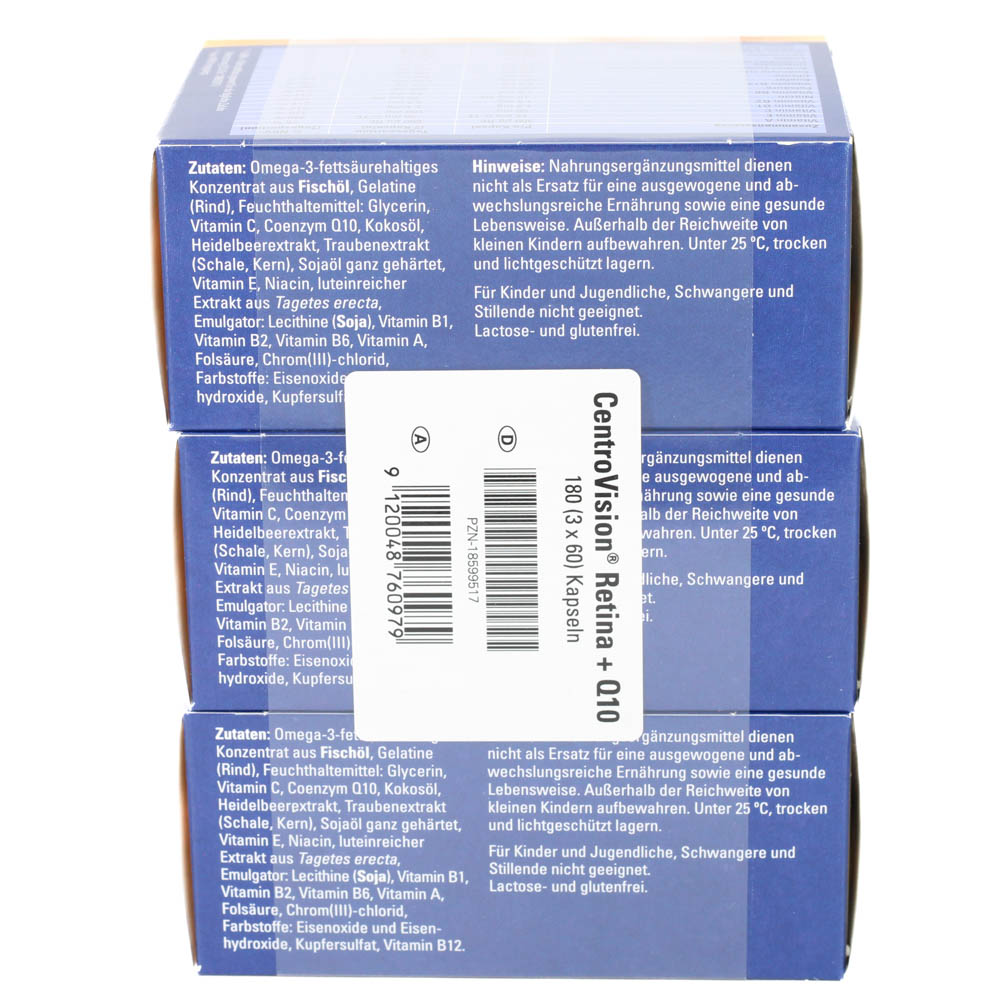 CENTROVISION Retina+Q10 Kapseln