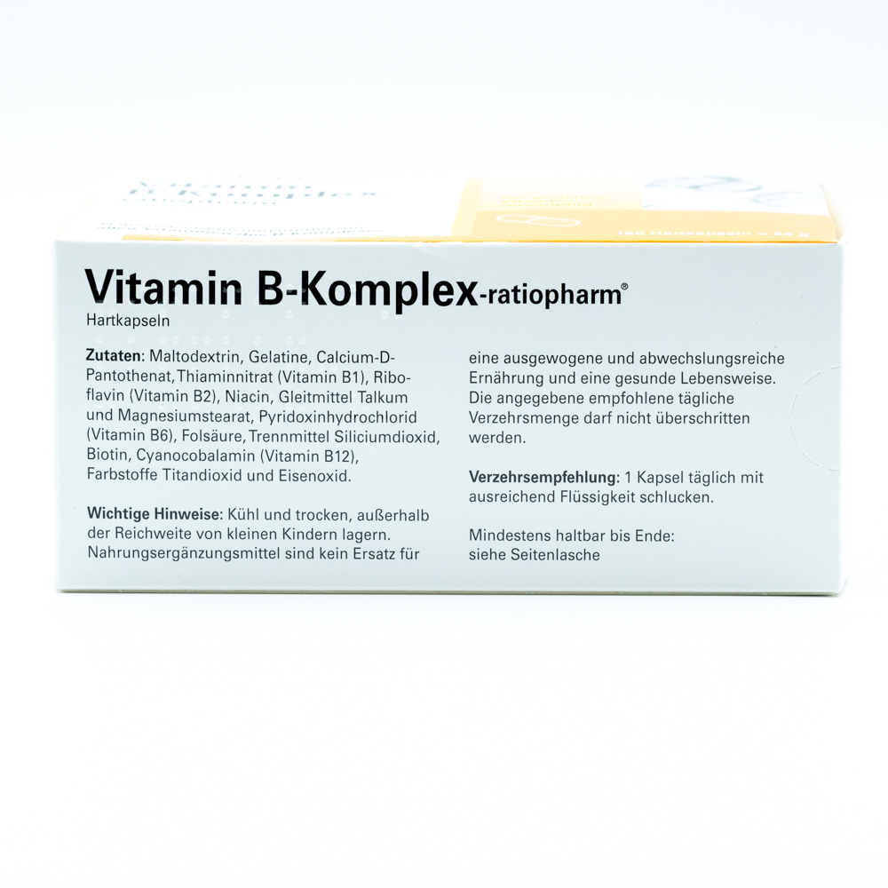 VITAMIN B-KOMPLEX-ratiopharm Kapseln Doppelpackung (2x 120St)