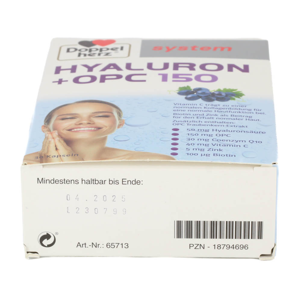 DOPPELHERZ Hyaluron+OPC system Kapseln
