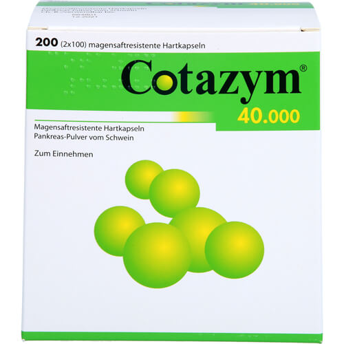 COTAZYM 40.000 Pellets magensaftresistente Kapseln