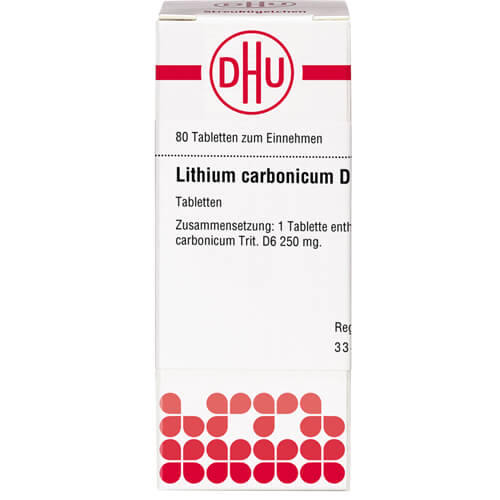 LITHIUM CARBONICUM D 6 Tabletten