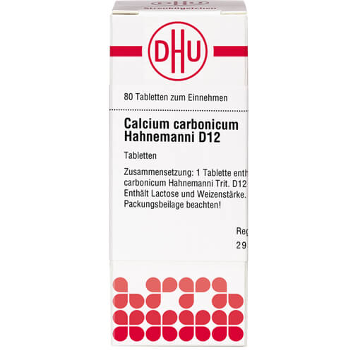 CALCIUM CARBONICUM Hahnemanni D 12 Tabletten