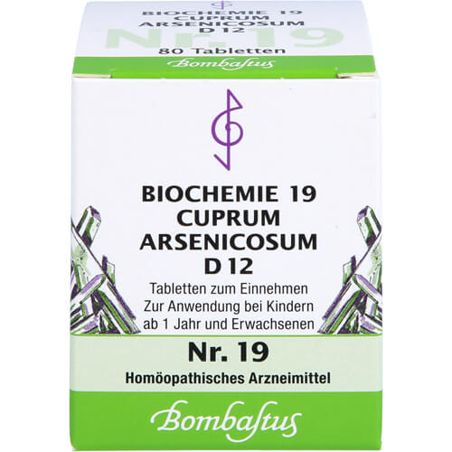 BIOCHEMIE 19 Cuprum arsenicosum D 12 Tabletten