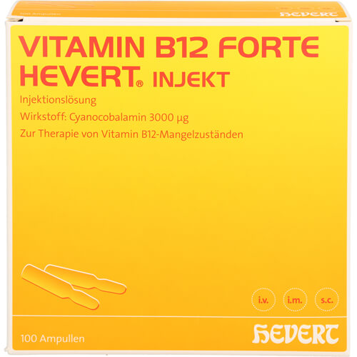 VITAMIN B12 FORTE Hevert injekt Inj.-Lsg.Amp.