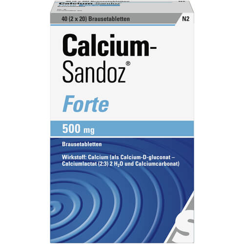 CALCIUM SANDOZ forte Brausetabletten