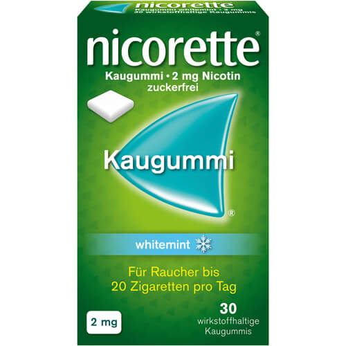 NICORETTE Kaugummi 2 mg whitemint