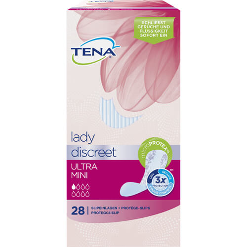 TENA DISCREET Inkontinenz Slipeinl.ultra mini