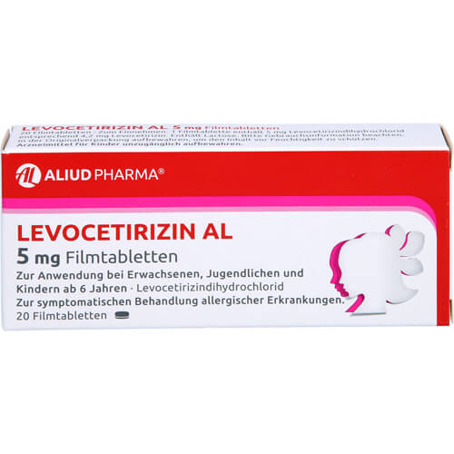Levocetirizin AL 5 mg Filmtabletten bei Heuschnupfen