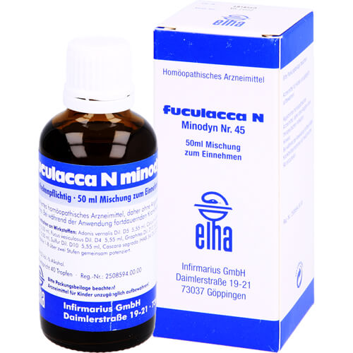 FUCULACCA N Minodyn Nr.45 Tropfen