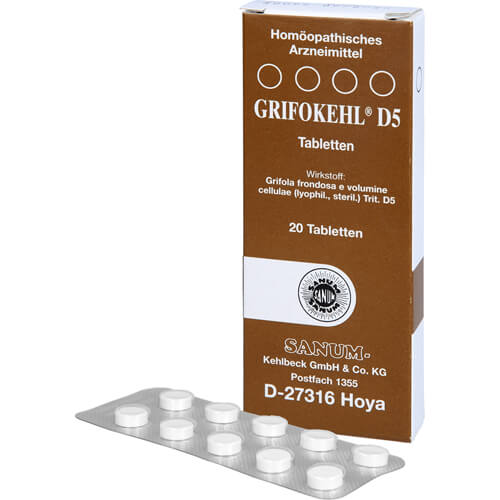 GRIFOKEHL D 5 Tabletten