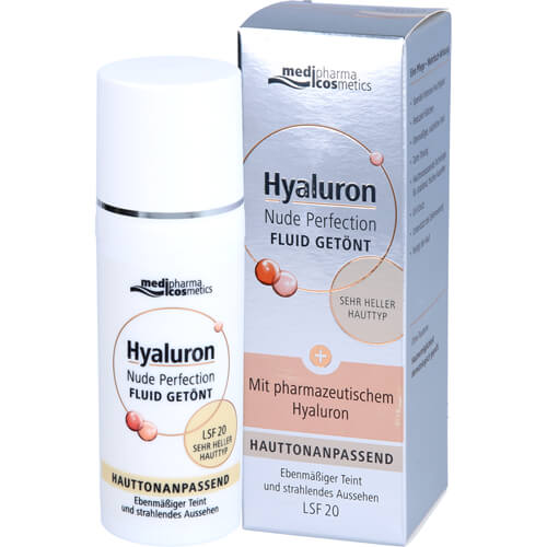 HYALURON NUDE Perfect.Fluid getönt s.hel HT LSF 20