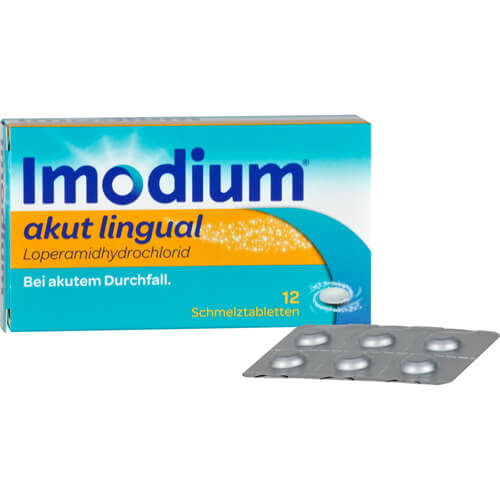 IMODIUM akut lingual Schmelztabletten