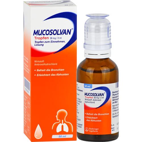 MUCOSOLVAN Tropfen 30 mg/2 ml