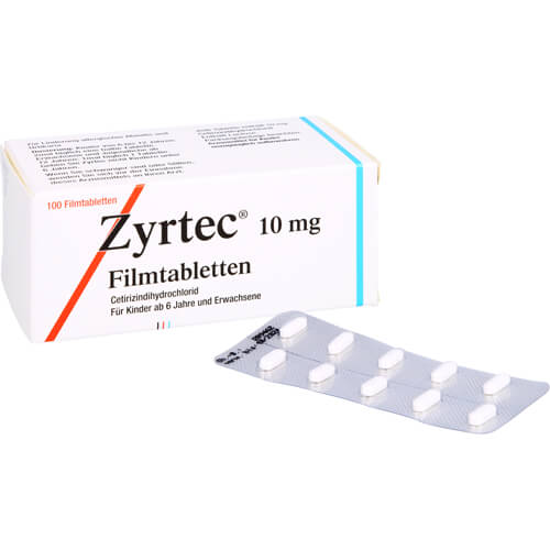 ZYRTEC 10 mg Filmtabletten