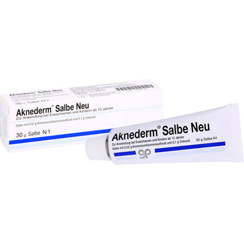 AKNEDERM Salbe Neu