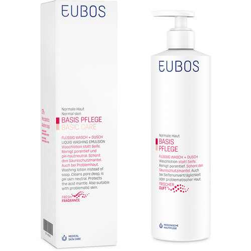 EUBOS FLÜSSIG rot m.frischem Duft m.Dosiersp.
