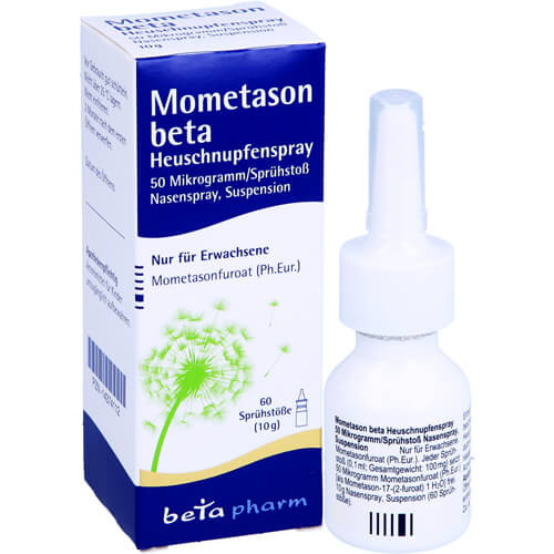 MOMETASON beta Heuschnupfenspray 50μg/Sp.60 Sp.St