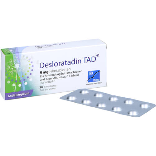 DESLORATADIN TAD 5 mg Filmtabletten