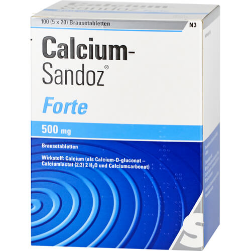 CALCIUM SANDOZ forte Brausetabletten