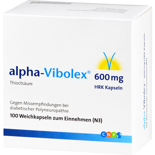 ALPHA VIBOLEX 600 mg HRK Weichkapseln