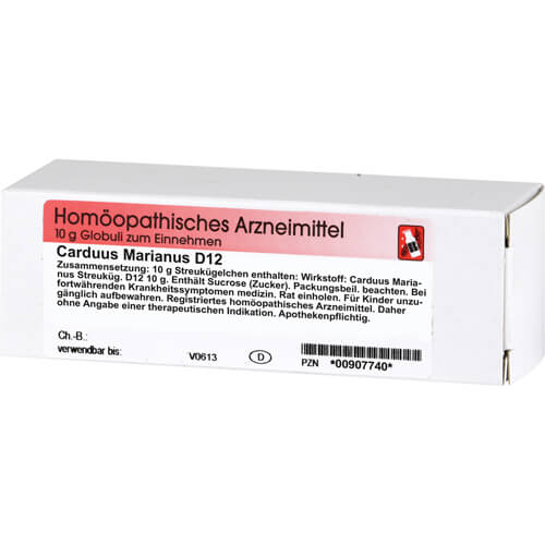 CARDUUS MARIANUS D 12 Globuli
