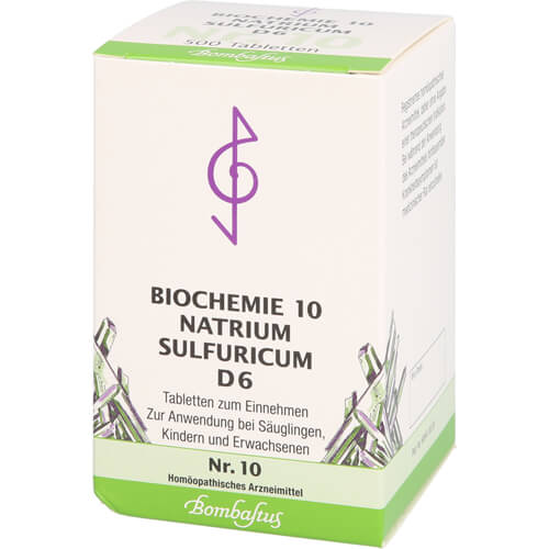 BIOCHEMIE 10 Natrium sulfuricum D 6 Tabletten