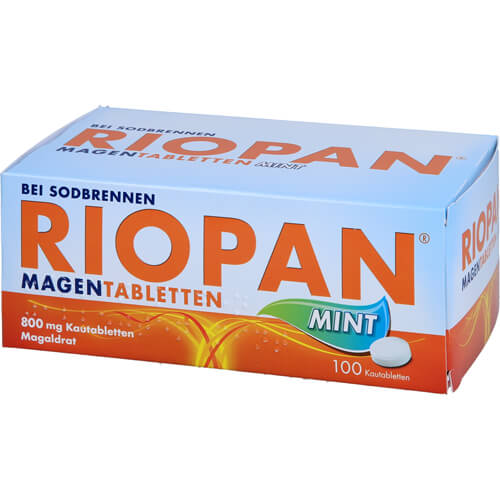 RIOPAN Magen Tabletten Mint 800 mg Kautabletten