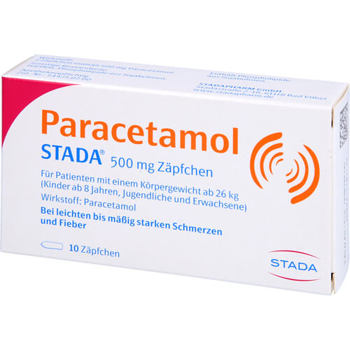 PARACETAMOL STADA 500 mg Zäpfchen