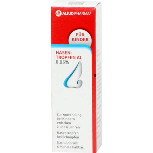 Nasentropfen AL 0,05 % bei Schnupfen