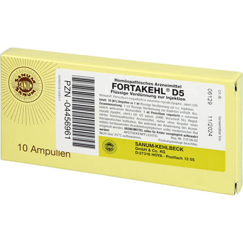 FORTAKEHL D 5 Ampullen