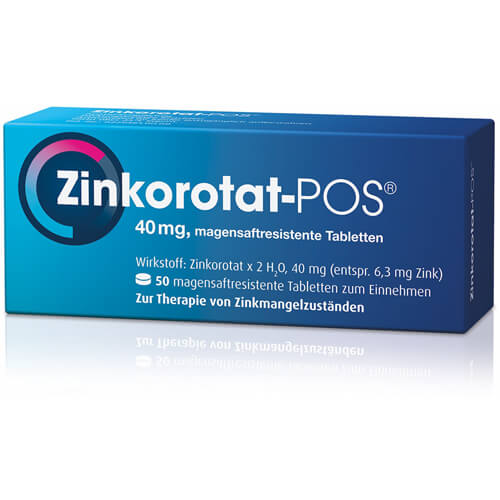ZINKOROTAT POS magensaftresistente Tabletten