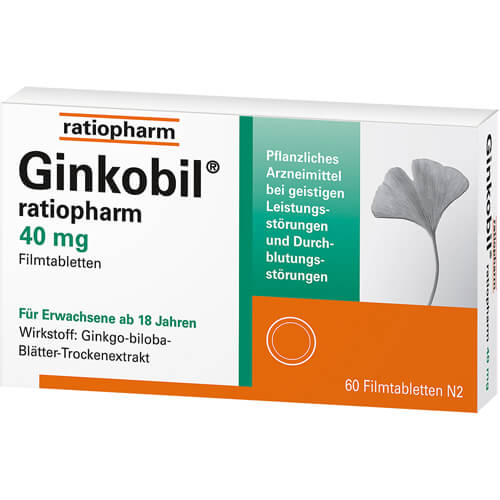 GINKOBIL-ratiopharm 40 mg Filmtabletten