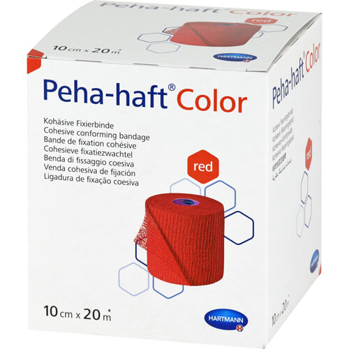 PEHA-HAFT Color Fixierb.latexfrei 10 cmx20 m rot