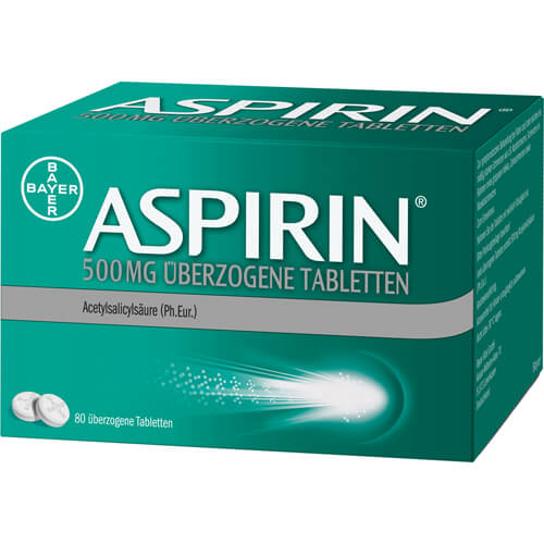 ASPIRIN 500 mg überzogene Tabletten