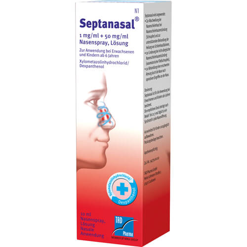 SEPTANASAL 1 mg/ml + 50 mg/ml Nasenspray