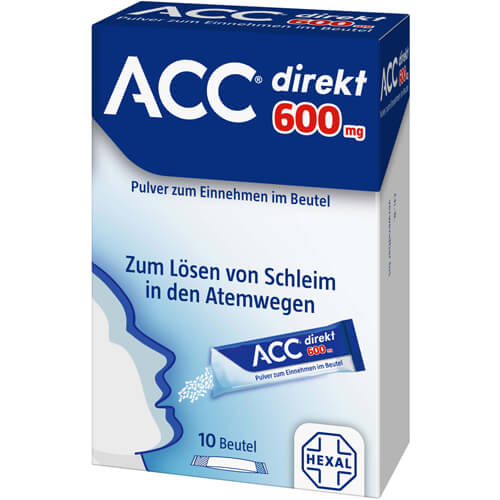 ACC direkt 600 mg Pulver zum Einnehmen im Beutel