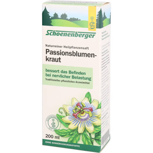 PASSIONSBLUMENKRAUT naturreiner Heilpflanzensaft