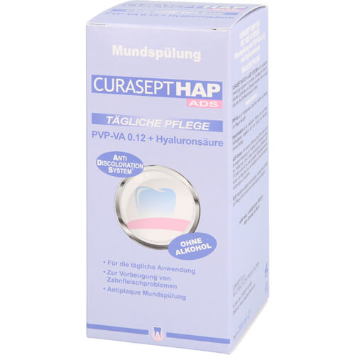 CURASEPT HAP012 PVP-VA 0,12+Hyaluron Mundspülung