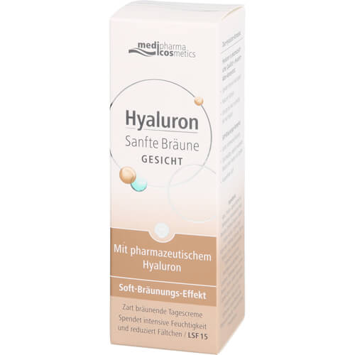 HYALURON SANFTE Bräune Gesichtspflege Creme