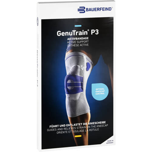 GENUTRAIN P3 Knieband.links Gr.3 natur