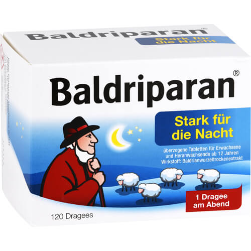 BALDRIPARAN Stark für die Nacht überzogene Tab.