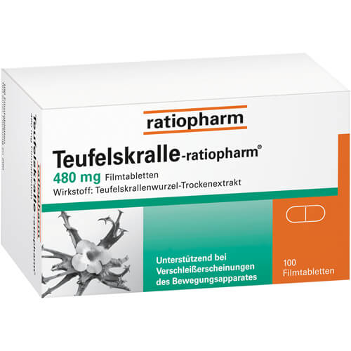 TEUFELSKRALLE-RATIOPHARM Filmtabletten