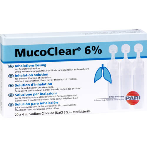 MUCOCLEAR 6% NaCl Inhalationslösung