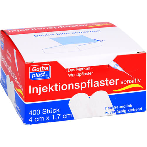 GOTHAPLAST Injektionspfl.sensitiv 1,7x4 cm
