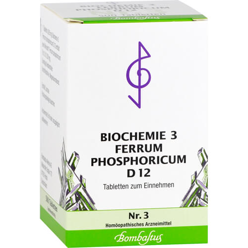BIOCHEMIE 3 Ferrum phosphoricum D 12 Tabletten