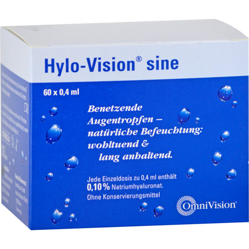 HYLO-VISION sine Einzeldosispipetten